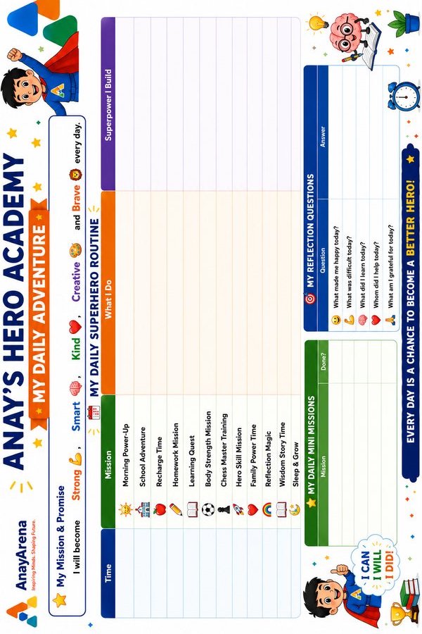 Blank Daily Planner
